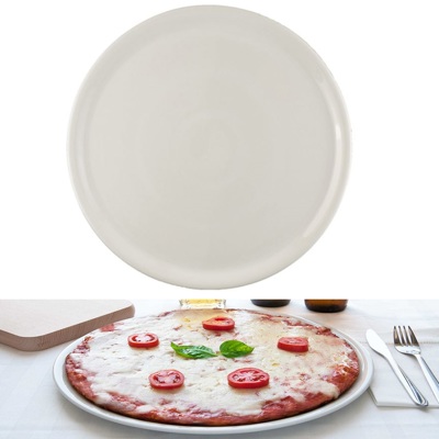 Pizzatallrik 33cm Napoli Bianco Porslin